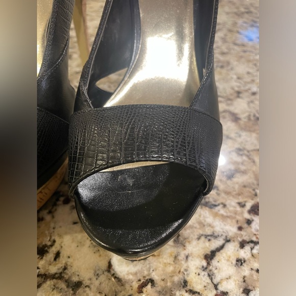 Black Bebe heels size 9 - Picture 5 of 5